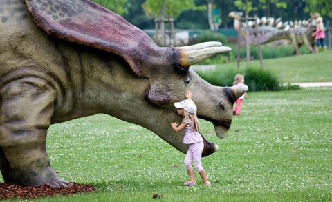 World of Dinosaurs im Jungfraupark Interlaken