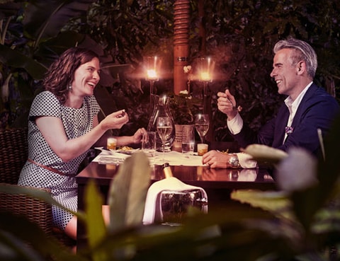 Candle Light Dinner im Tropenhaus Frutigen
