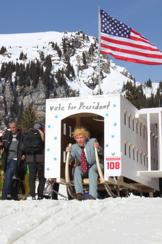 32. Hornschlittenrennen in Braunwald