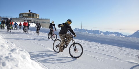 Gletscherevents in Saas-Fee