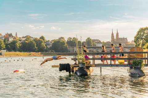Schwimmen, Baden, Relaxen – Basel