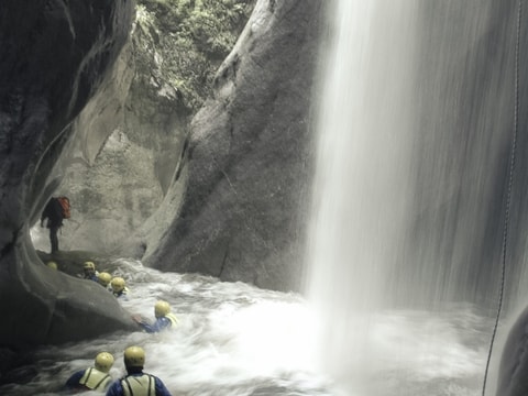 Canyoning in der Saxetenschlucht bei Interlaken