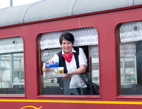 Quöllfrisch-Express im Appenzellerland