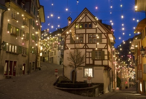 «Liechterwecke» mit Kinderumzug in Baden