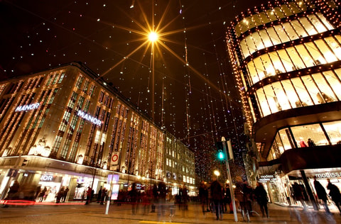 Weihnachtsbeleuchtung «Lucy» – Zürich