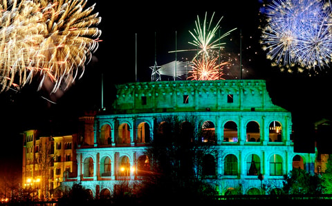 Silvesterfeier im Europa-Park
