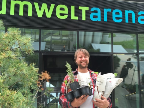 Bio- und Setzlingsmarkt in der Umwelt Arena