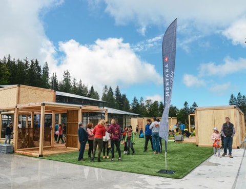Die Gärten von Bibi in Crans-Montana