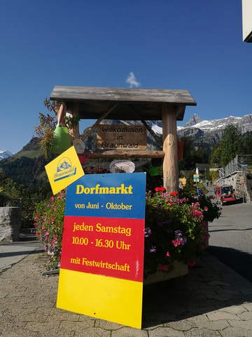 Dorfmarkt Braunwald – ein Markt mit Aussicht