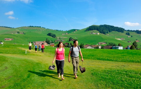Barfussweg vom Jakobsbad bis Gontenbad