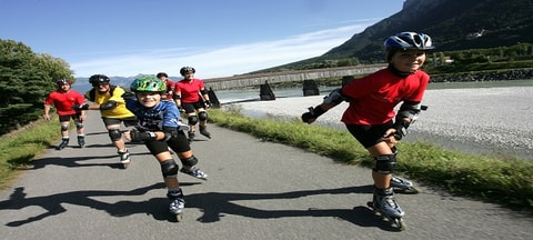 Rhein Skate von Landquart nach Kreuzlingen