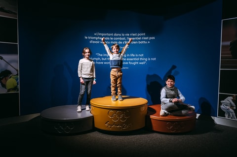 Das Olympische Museum in Lausanne