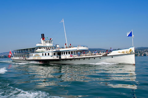 Schifffahrt auf dem Zürichsee