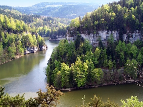 Schifffahrt auf dem Lac des Brenets