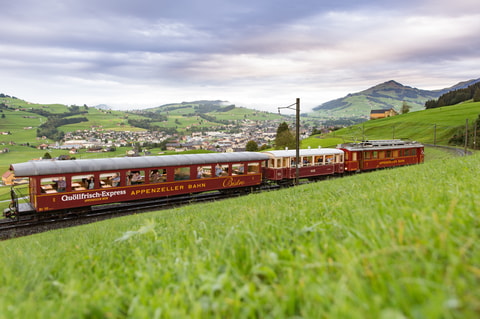 Nostalgie mit den Appenzeller Bahnen