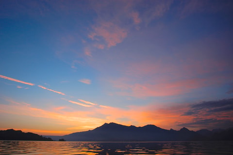 Königliche Morgenstunden auf der Rigi Kulm