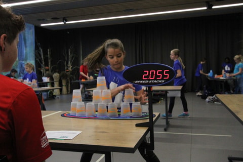 Sport Stacking im Tierpark Goldau