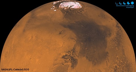 Marsbeobachtung im Bodensee Planetarium