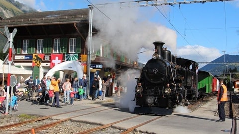 Dampfbahntage Lenk