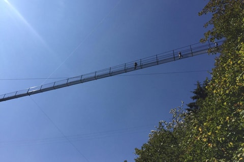 Hängebrücke Hostalde