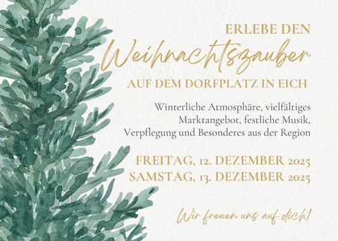 Eicher Weihnachtsmarkt
