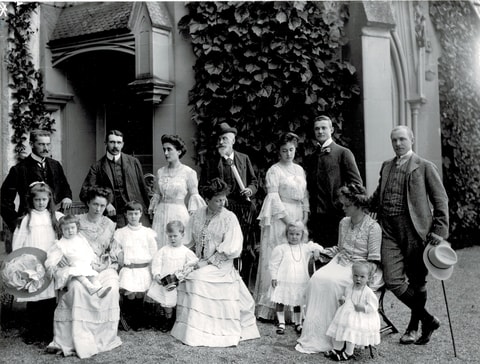 Konzertabend bei der Grafenfamilie