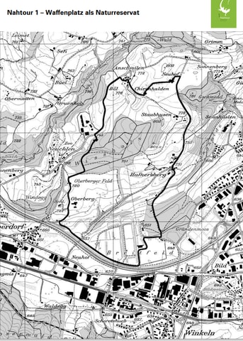 Nahtour Wanderung St.Gallen | Nahtour 1: Waffenplatz al…