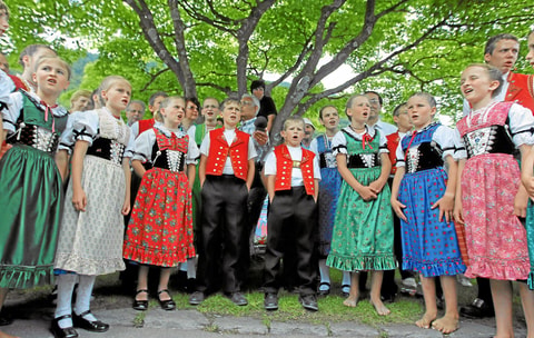 Eidgenössisches Trachtenfest in Zürich