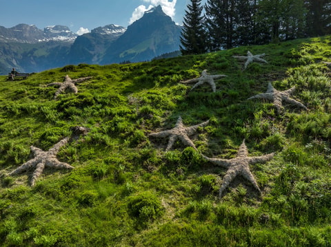 Landart-Pfad-Führung Gerschnialp 2023