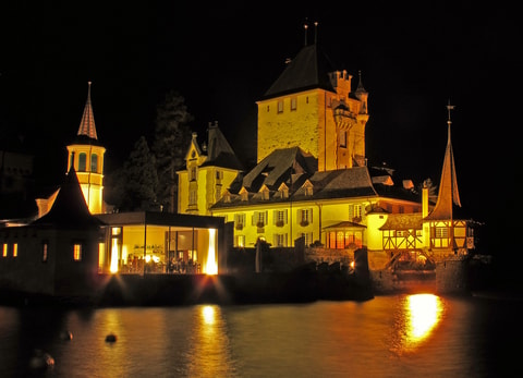 Nachts im Schloss