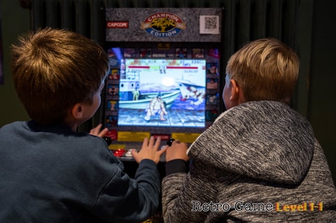 Retro Game Level 1-1