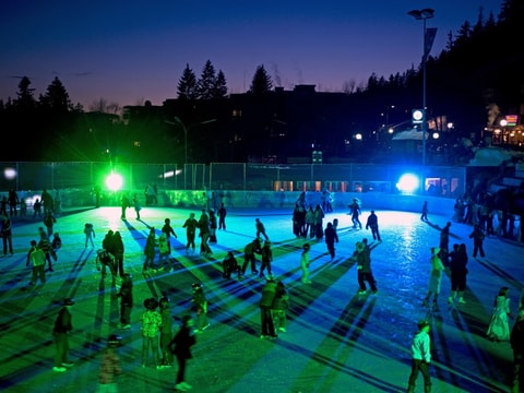 Eisdisco in Crans-Montana