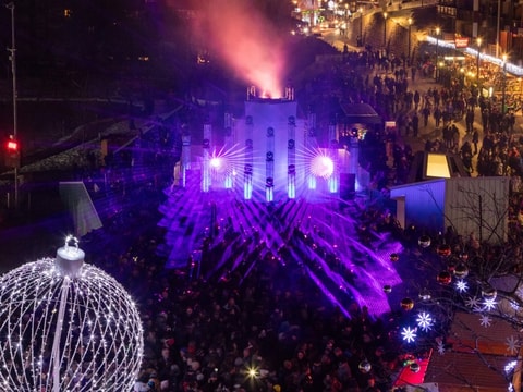 Neujahr in Crans-Montana