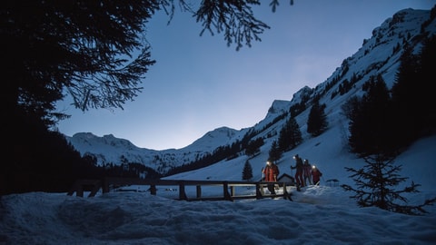 Gourmet-Rallye in Morgins
