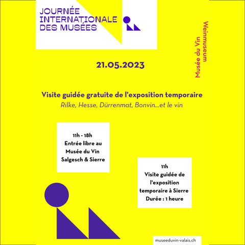 Internationaler Museumstag im Weinmuseum Sierre und Sal...