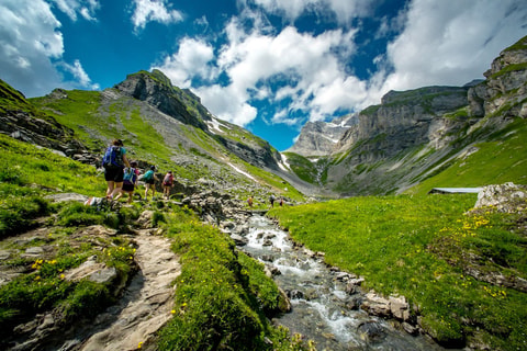 Wandern und Wellness in Ovronnaz