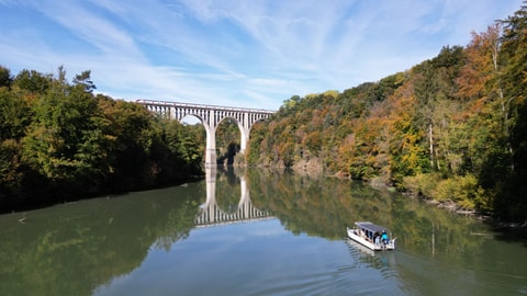 Solarbootsfahrt auf dem Schiffenensee