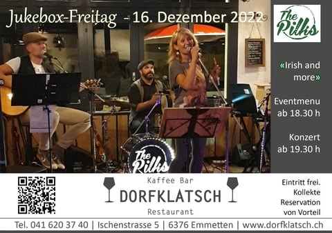 Jukebox Freitag: Irish and more mit The Pilks