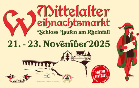 Mittelalter-Weihnachtsmarkt auf Schloss Laufen