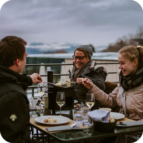 Vollmondfondue auf dem Gurten
