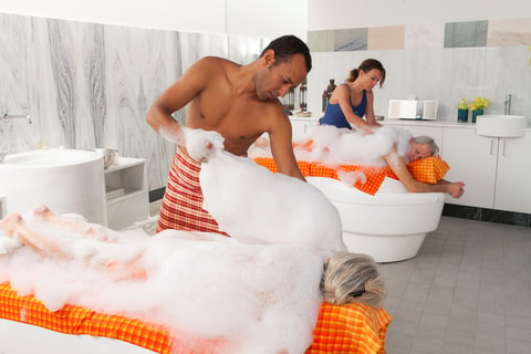 Massage-Lounge im sole uno