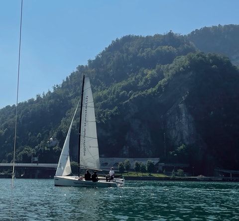 Schnupperunterricht Segeln auf dem Vierwaldstättersee