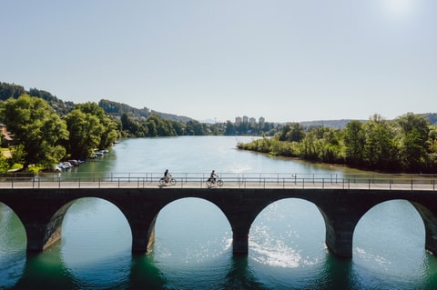E-Bike Tour 888 Grünes Band Bern