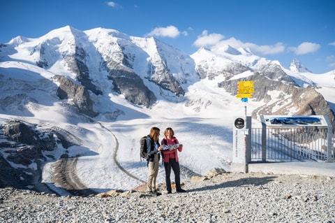 Glacier Experience Trail und Virtual Reality