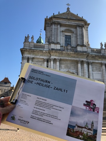 Finding Daniel Citytrail in Solothurn – Schnitzeljagd u…