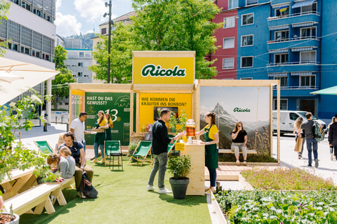 Ricola Auszeit in St. Gallen