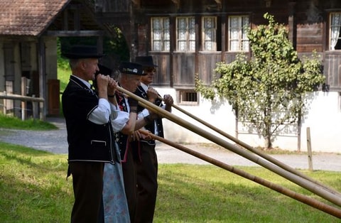 Alphornfestival auf dem Ballenberg