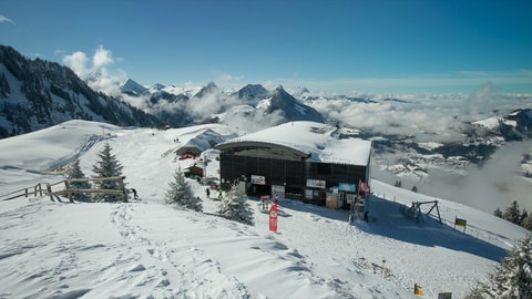 Snowtubing in Charmey