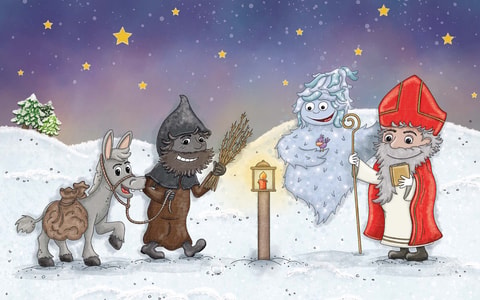 Mit Zugiblubbi und Samichlaus auf dem Lichterweg