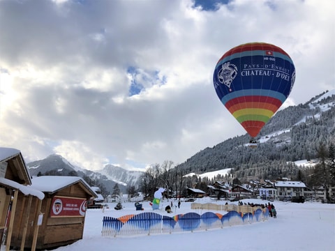 Fesselballonfahrten in Château-d'Oex